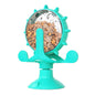 Dog Toys Cat Feeding Interactive Wheel Toys Pet Leaking Food Training Ball Slow Dog Cat Feeder Funny Dog Wheel Interactive Toy