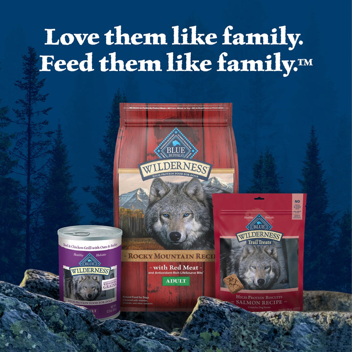 (4 Pack)  Wilderness Wild Cuts Wet Dog Food Toppers, Chicken & Beef, 3-Oz. (12 Count)