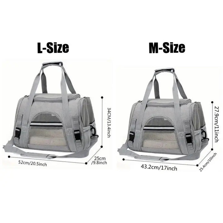 Pet Carrier for Large and Medium Cats, Soft-Sided Pet Carrier for Big Medium Cats and Puppy, Dog Carriers