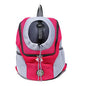 Outdoor Pet Dog Carrier Bag Portable Travel Backpack  Front Bag Double Shoulder Mesh Backpack Head Carrying Bags For Cat