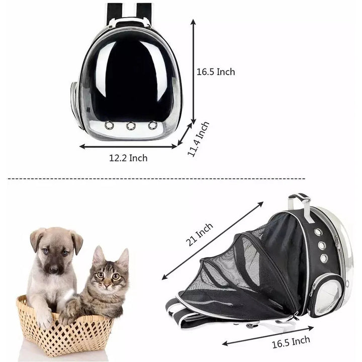 Cat Bag Expandable Cat Carrier Backpack Portable Pet Puppy Traveling Outdoor Backpack Transporter Conveyor Cats Bag Pet Supplie