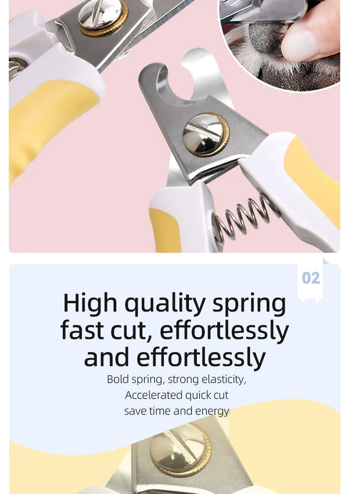 Pet Nail Clipper Scissors Pet Dog Cat Nail Toe Claw Clippers Scissors Trimmer Grooming Tools for Animals Pet Supplies