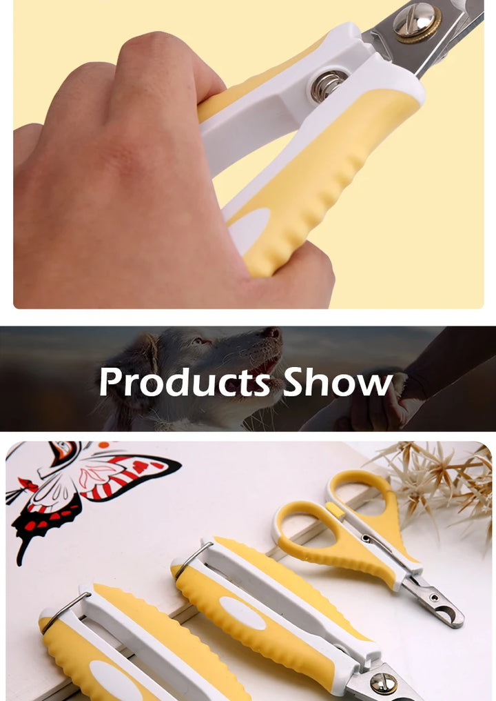 Pet Nail Clipper Scissors Pet Dog Cat Nail Toe Claw Clippers Scissors Trimmer Grooming Tools for Animals Pet Supplies