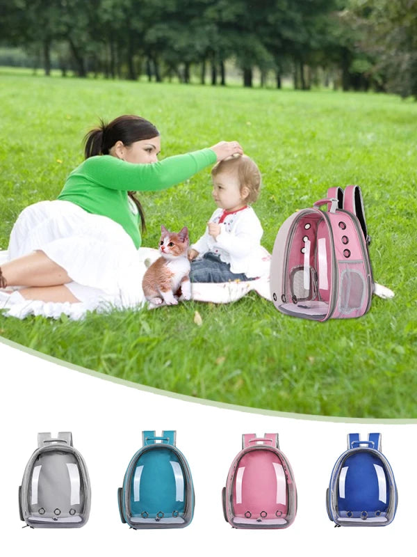 Cat Bag Expandable Cat Carrier Backpack Portable Pet Puppy Traveling Outdoor Backpack Transporter Conveyor Cats Bag Pet Supplie