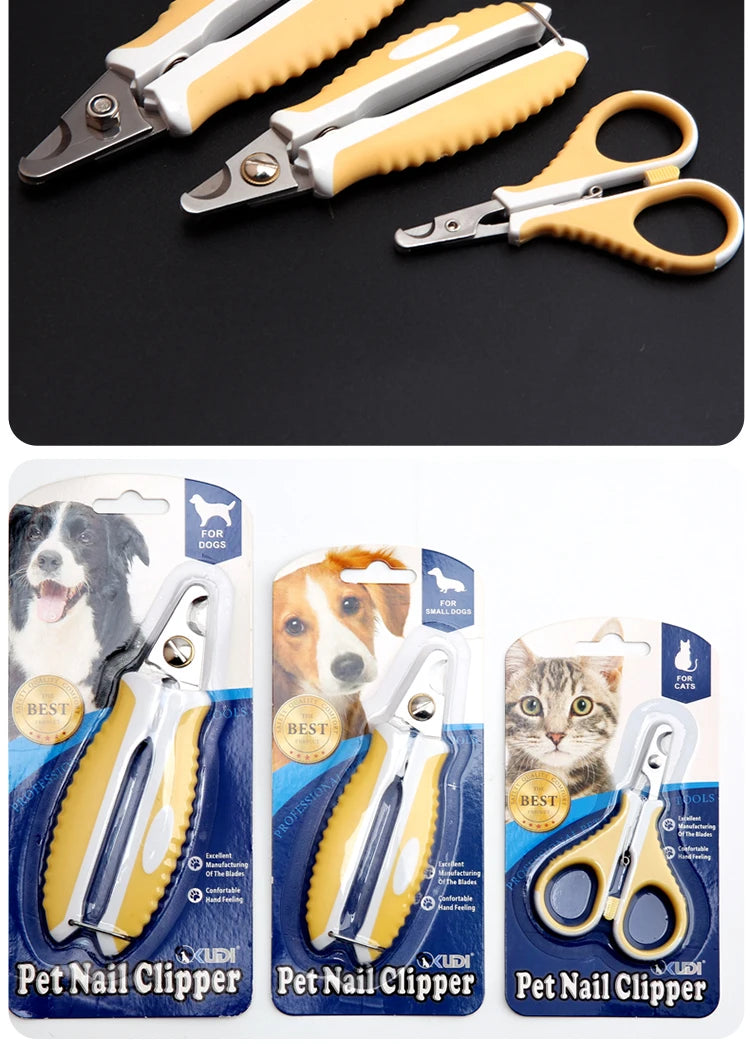 Pet Nail Clipper Scissors Pet Dog Cat Nail Toe Claw Clippers Scissors Trimmer Grooming Tools for Animals Pet Supplies