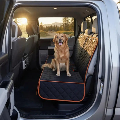 [G] Pet Dog Cat Car Seat Cover Pet Car Seat Pet Car Carrier Cushion Waterproof Wear Resistant Rear Seat Portable Pet Supplies