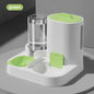 Cat feeding water feeder dog bowl cat bowl smooth food and water supply two-in-one water dispenser cat bowl pet supplies