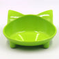 Colorful Cat Food & Water Dishes, Safe Pet Feeding Bowls, Practical Pet Supplies for Cats