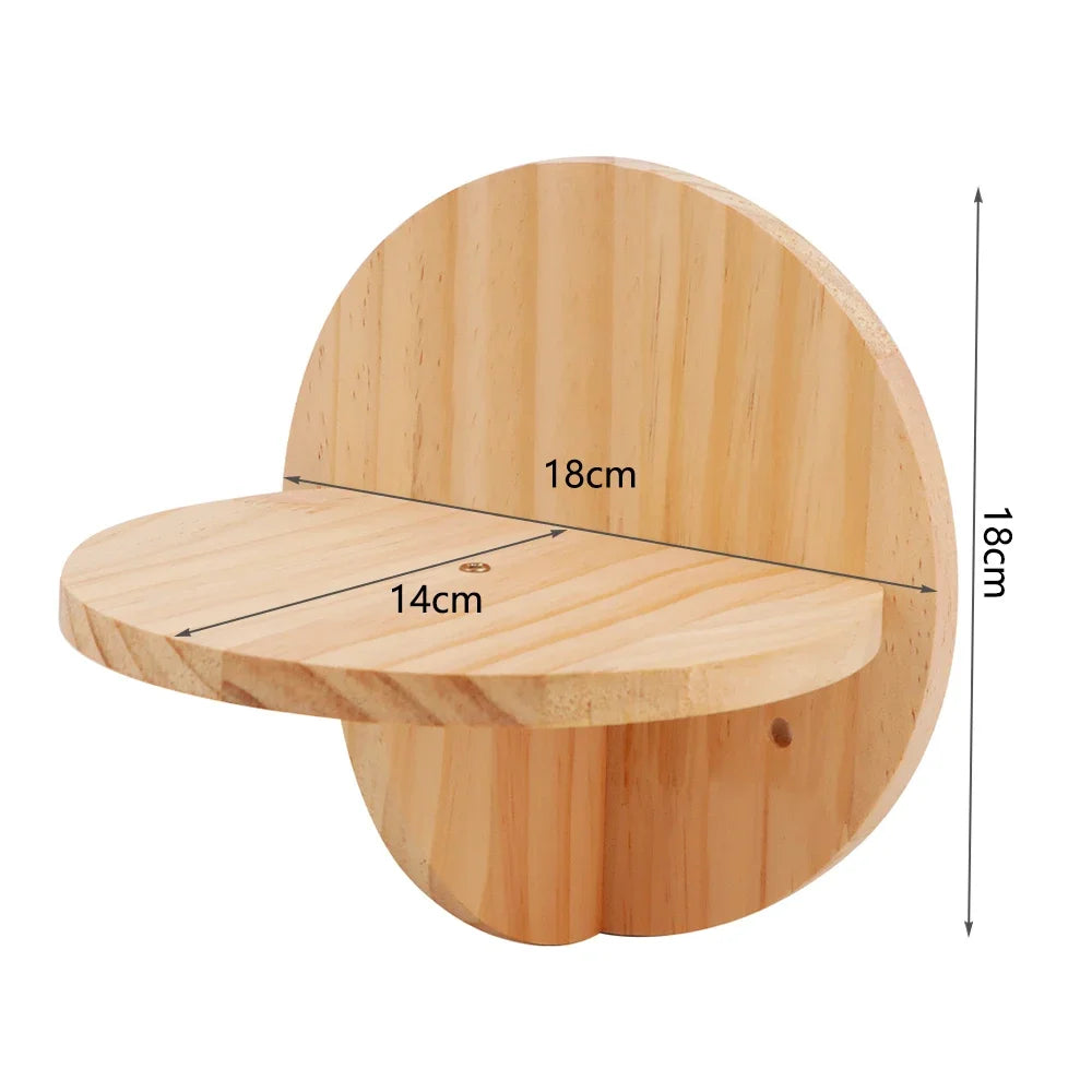 Cat Hammock Wall Mounted Foldable & Stable Cat Beds Breathable Cat Wall Shelves for Sleeping Playing Climbing and Lounging