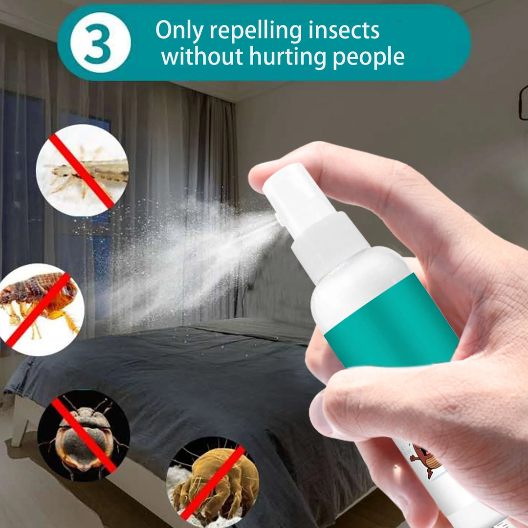 100ml Natural Care Flea and Tick Spray for Dogs and Cats Flea Treatment for Indoor Outdoor Dogs and Cats Flea Killer