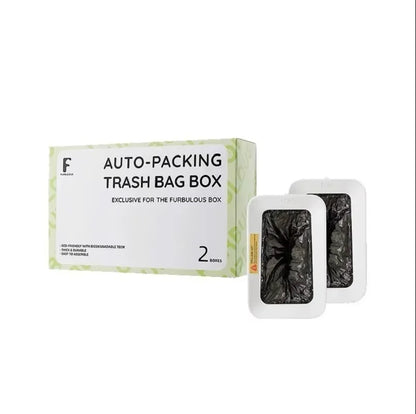 Trash Bag Box Automatic Cat Litter Box Self Cleaning Smart Cat Sandbox Large Capacity Cats Litter Box Accessories Pet Supplies