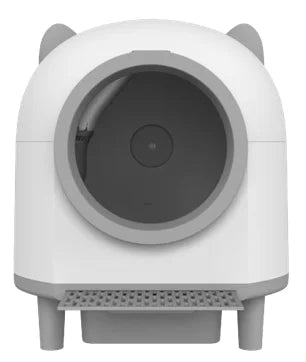 80L Self-Cleaning Cat Litter Box Quiet Automatic Operation Easy Clean For Large Cats Multi-Cat Homes