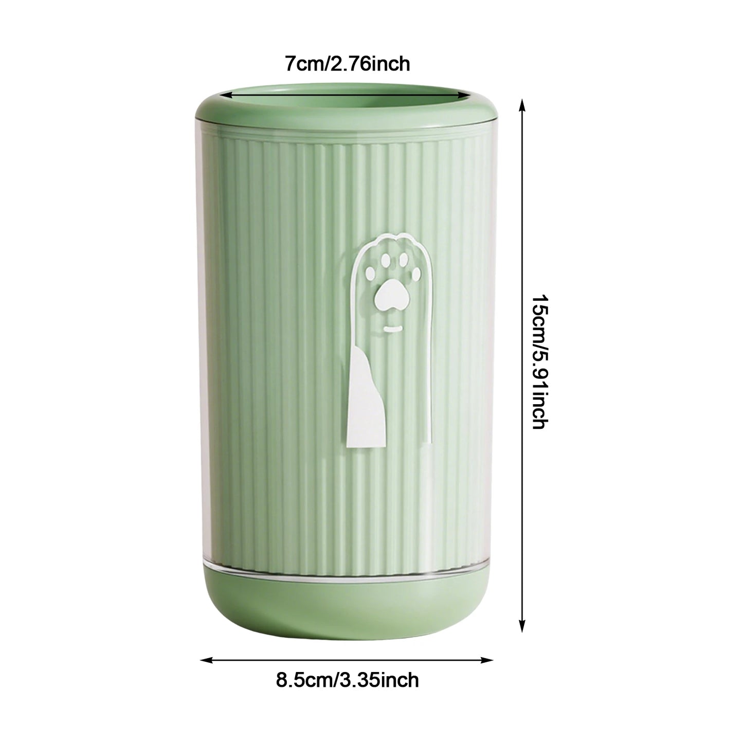 Pet Paw Cleaner Cup for Cats & Dogs – No Scrubbing, Easy Paw Washing for Small, Medium & Large Breeds