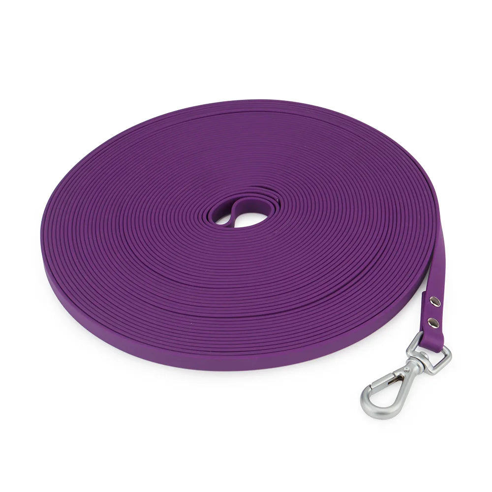 Long PVC Pet Leashes Traction Lead Rope For Medium Big Dogs Walk Training Dog Leashes Waterproof