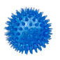 Pet Dog Toys Cat Puppy Sounding Toy Polka Squeaky Tooth Cleaning Ball TPR Training Teeth Chewing Toy Thorn Balls Pet Accessories