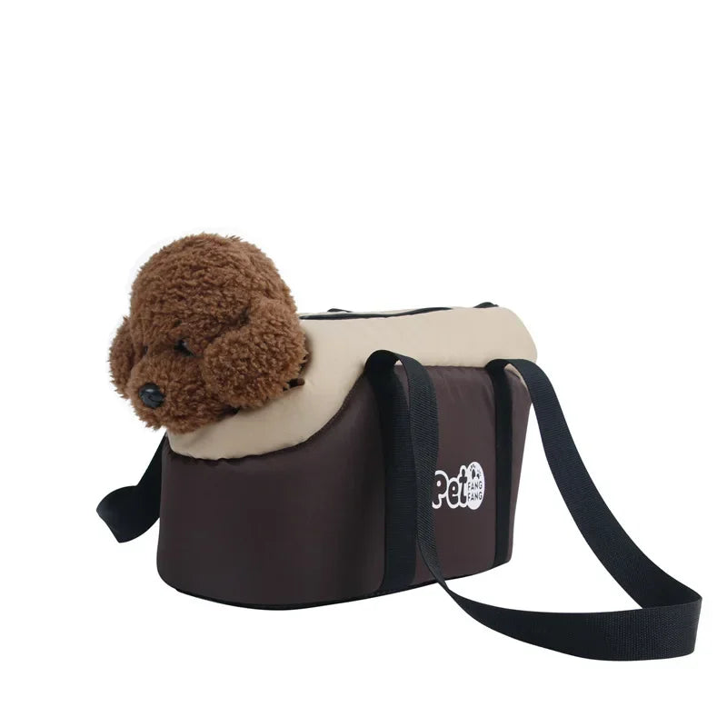 Portable One-Shoulder Pet Bags Outgoing Breathable Pet Dogs Cats Carrier Outdoor Travel Handbag For Puppy Chihuahua Teddy