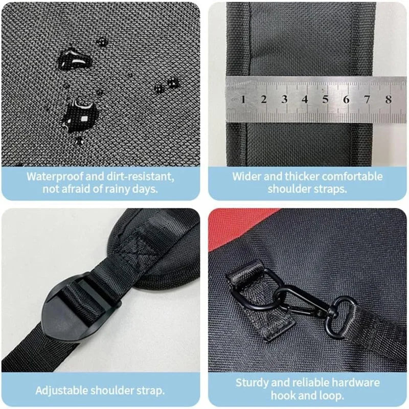 Pet Travel Backpack Shoulder Carrier Outdoor Hiking Walk Durable Comfortable Oxford Fabric Dog Carrying Bag Strap Fixation Bag