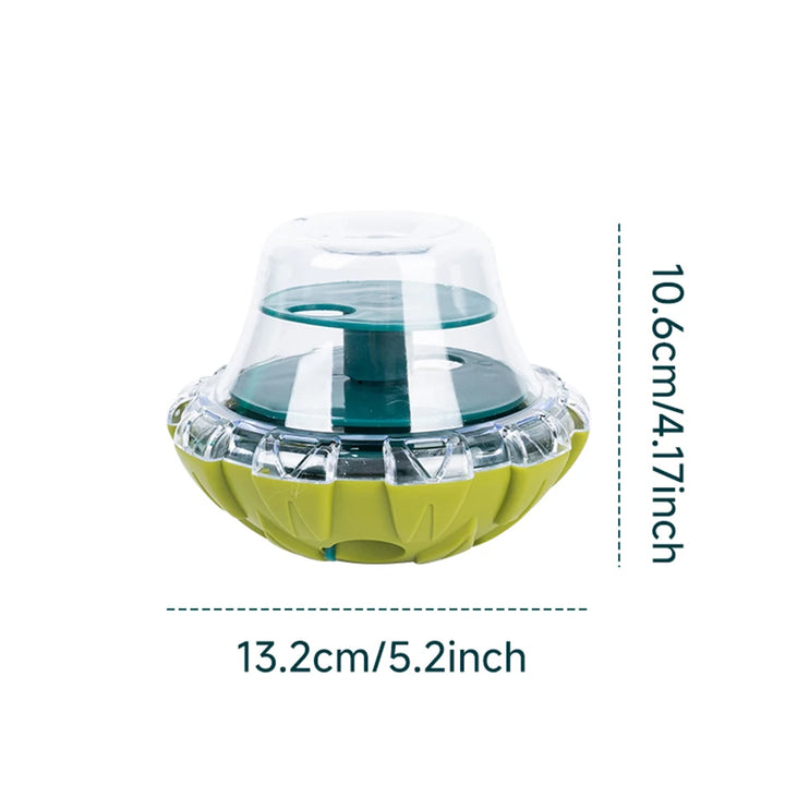 Pet Dog Fun Bowl Feeding Toys Dog Cat Shaking Leakage Food Ball Food Dispenser Tumbler Feeder Pet Interactive Toys Pet Supplies