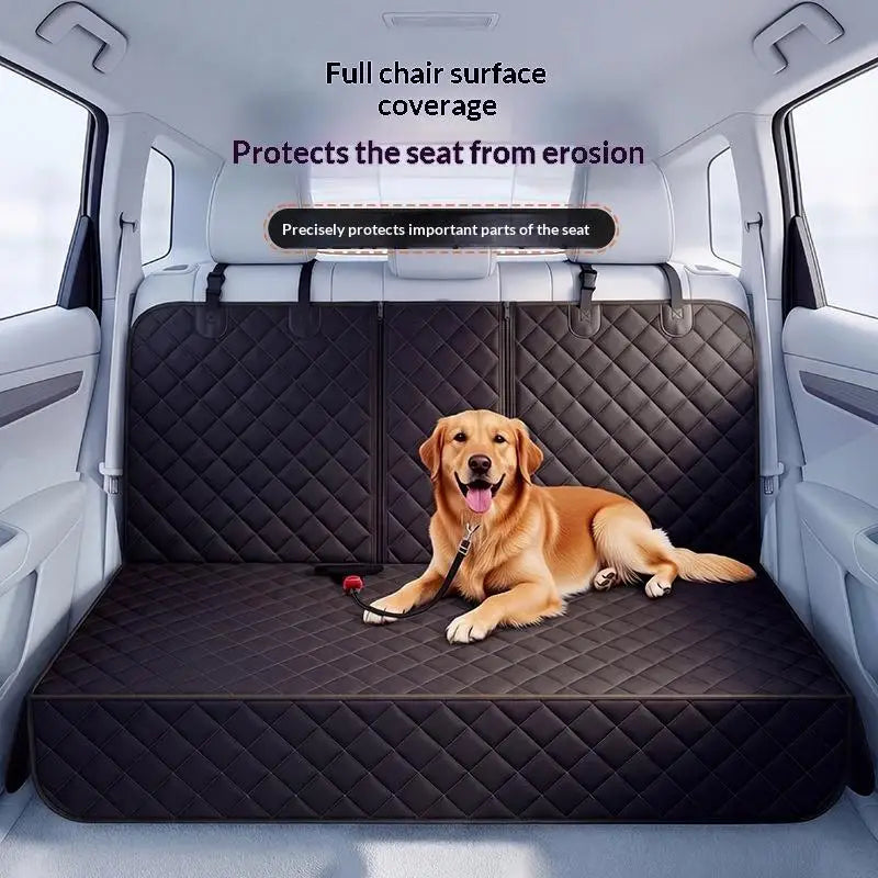 [G] Pet Dog Cat Car Seat Cover Pet Car Seat Pet Car Carrier Cushion Waterproof Wear Resistant Rear Seat Portable Pet Supplies