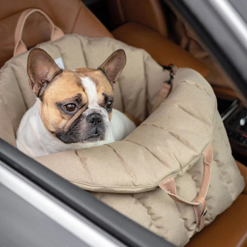 Portable Pet Dog Bag for Travel Luxury Handbag Winter Warm Removable Portable Outdoor Travel Safety Seat Bag Cat supplies