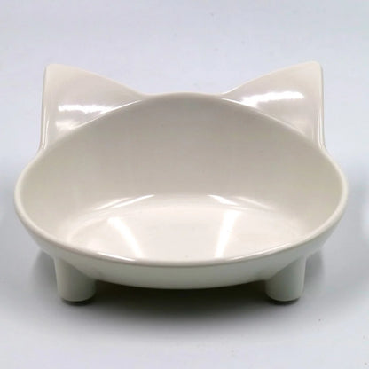 Colorful Cat Food & Water Dishes, Safe Pet Feeding Bowls, Practical Pet Supplies for Cats