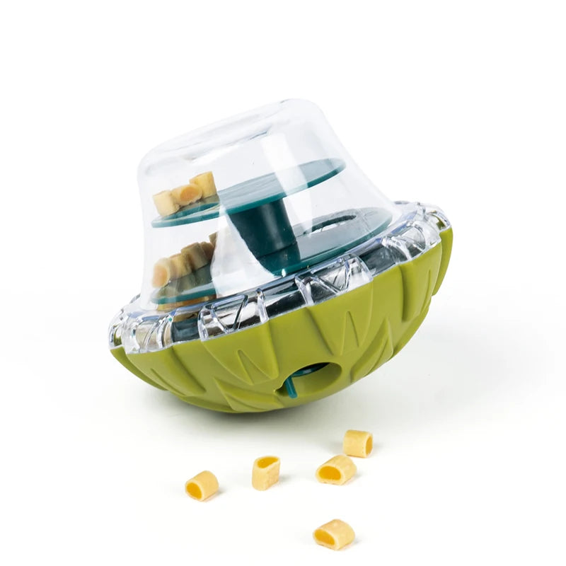 Pet Dog Fun Bowl Feeding Toys Dog Cat Shaking Leakage Food Ball Food Dispenser Tumbler Feeder Pet Interactive Toys Pet Supplies