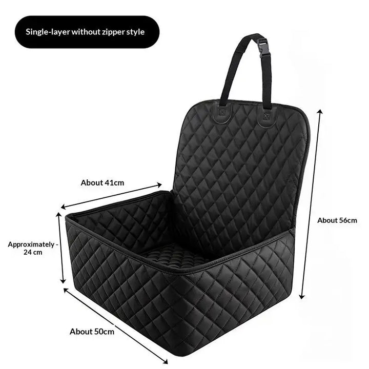 [G] Pet Dog Cat Car Seat Cover Pet Car Seat Pet Car Carrier Cushion Waterproof Wear Resistant Rear Seat Portable Pet Supplies
