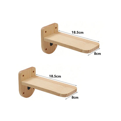 Cat Hammock Wall Mounted Foldable & Stable Cat Beds Breathable Cat Wall Shelves for Sleeping Playing Climbing and Lounging