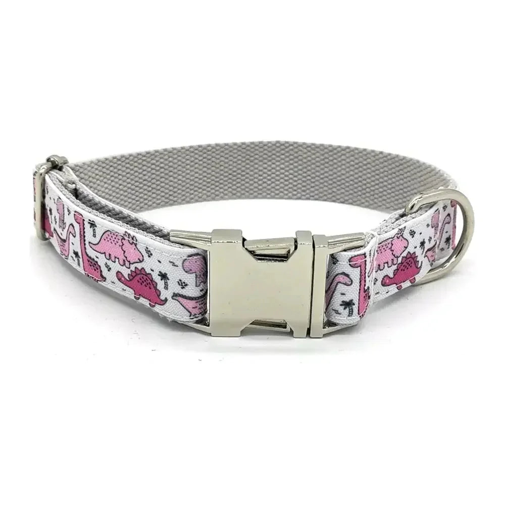 Free Engraving Personalized Dog Collars,Matching Leashes,Customized ID Name Contacts Muilti Design Adjustable Pet Collars