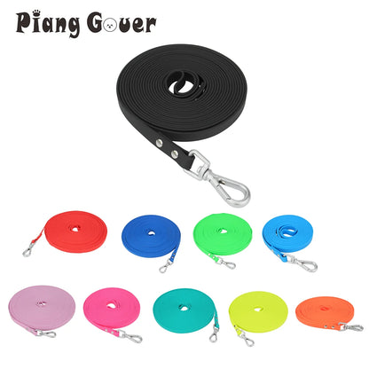 Long PVC Pet Leashes Traction Lead Rope For Medium Big Dogs Walk Training Dog Leashes Waterproof