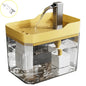 Cat Water Fountain: Automatic Pet Water Dispenser with Filters, Circulating and Flowing Water, Intelligent Design for Cats