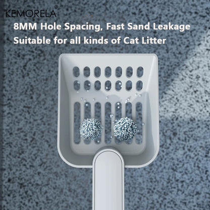 KEMORELA Cat Litter Scoop Self-Cleaning Cat Litter Box Shovel Kitty Toilet Clean Tool for Litter Tray Shovel Cat Supplies