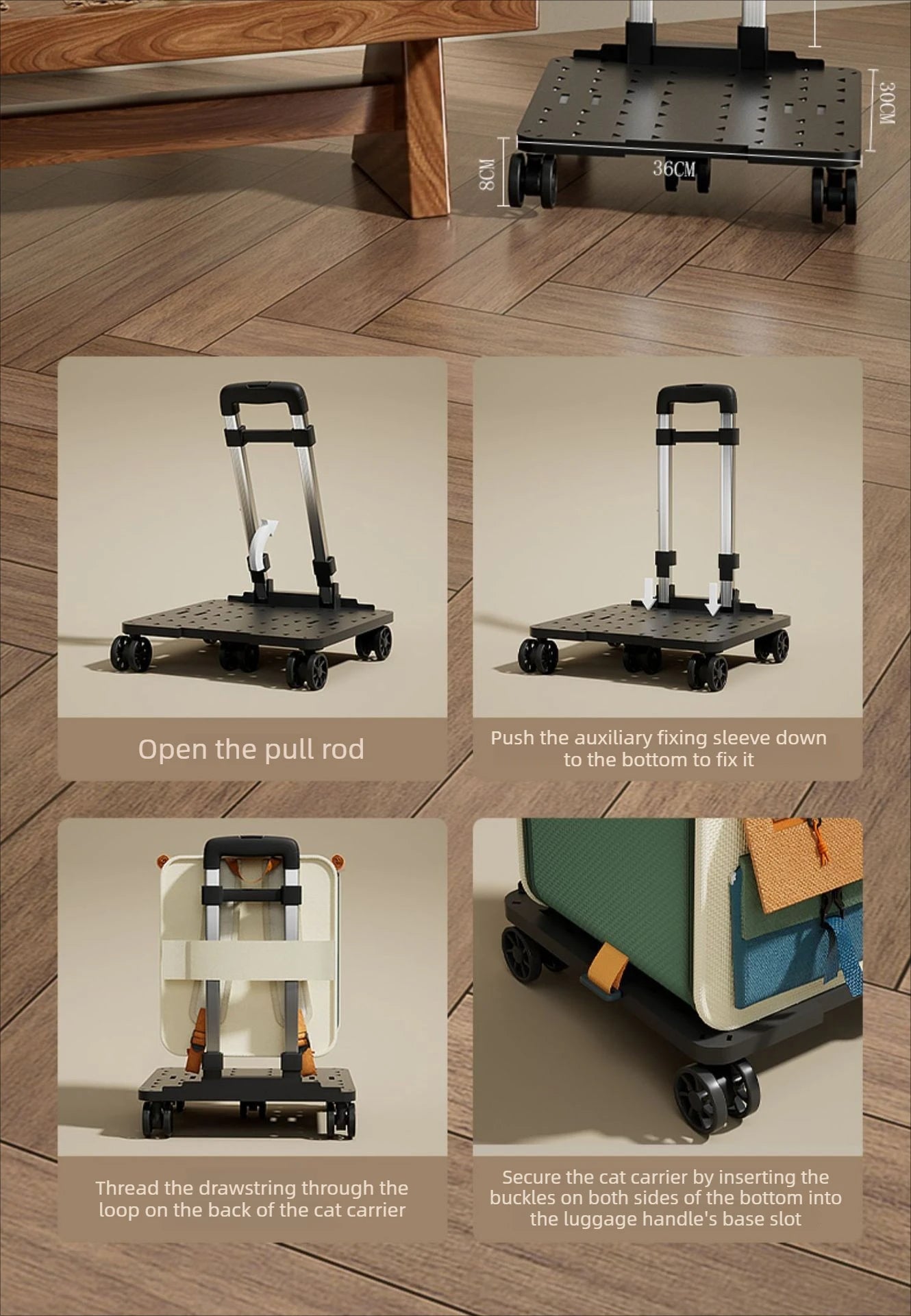 Rolling Cat Carrier with Wheels for Large Cats Small Dogs Up To 10kg  Ideal for Travel Walking and Camping Cat Handbag Dog Bag