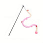 Pet Cat Interactive Teaser Toy Soft Plush Strip Wands Toys for Kitten Cats Play Pet Supplies for Fun And Exercise