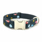Free Engraving Personalized Dog Collars,Matching Leashes,Customized ID Name Contacts Muilti Design Adjustable Pet Collars