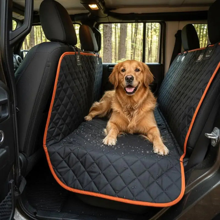 [G] Pet Dog Cat Car Seat Cover Pet Car Seat Pet Car Carrier Cushion Waterproof Wear Resistant Rear Seat Portable Pet Supplies