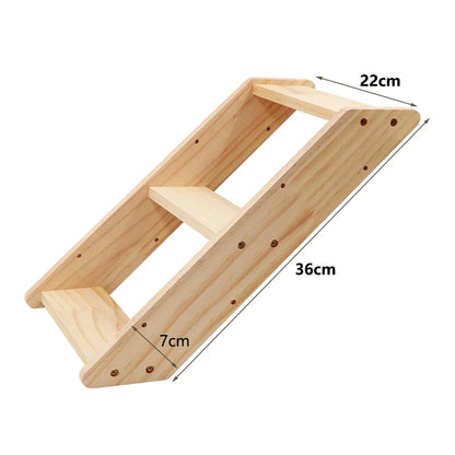Cat Hammock Wall Mounted Foldable & Stable Cat Beds Breathable Cat Wall Shelves for Sleeping Playing Climbing and Lounging