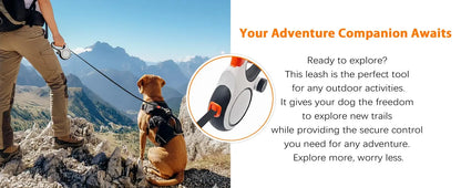 5m 8m 50kg Dog Leash Retractable Roulette Collar for Small Big Dogs Accessories Adjustable Walking Hiking French Bulldog Rope