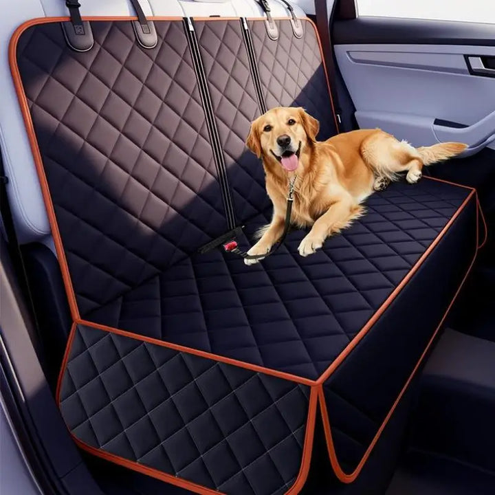 [G] Pet Dog Cat Car Seat Cover Pet Car Seat Pet Car Carrier Cushion Waterproof Wear Resistant Rear Seat Portable Pet Supplies