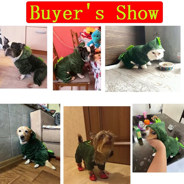 Pet Dog Clothes Soft Warm Fleece Dogs Jumpsuits Pet Clothing for Small Dogs Puppy Cats Hoodies Chihuahua Yorkshire Costume Coats