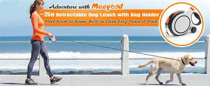 5m 8m 50kg Dog Leash Retractable Roulette Collar for Small Big Dogs Accessories Adjustable Walking Hiking French Bulldog Rope