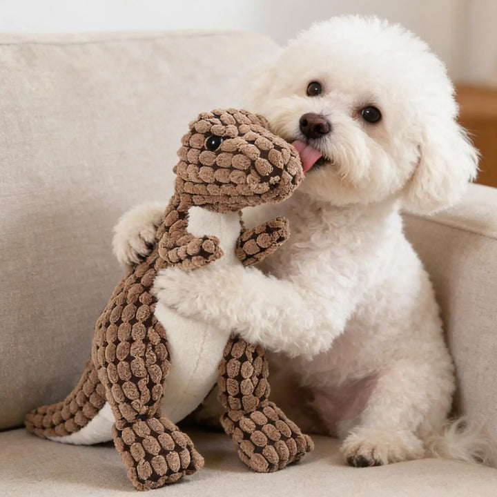 Fun Pet Toy Dog pet plush Dinosaur toy interactive sound anti-demolition home large and small dog boredom companion toy