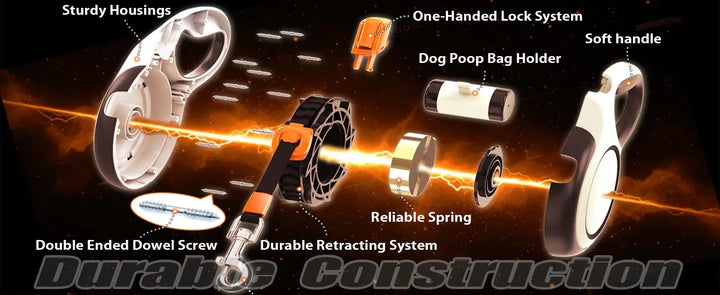 5m 8m 50kg Dog Leash Retractable Roulette Collar for Small Big Dogs Accessories Adjustable Walking Hiking French Bulldog Rope