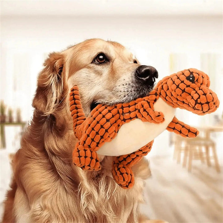 Fun Pet Toy Dog pet plush Dinosaur toy interactive sound anti-demolition home large and small dog boredom companion toy
