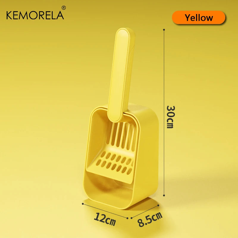 KEMORELA Cat Litter Scoop Self-Cleaning Cat Litter Box Shovel Kitty Toilet Clean Tool for Litter Tray Shovel Cat Supplies