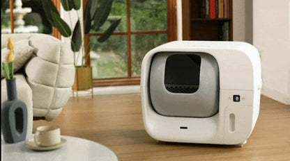 Trash Bag Box Automatic Cat Litter Box Self Cleaning Smart Cat Sandbox Large Capacity Cats Litter Box Accessories Pet Supplies