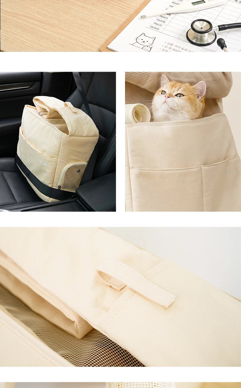 Dog supplies Puppy carrier Carrier for dogs for cats and small dogs to carry outdoors than bears.