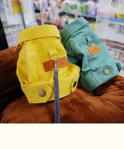 Clothing for Dog Suit Dogs Dress Dachshund Puppy Clothes Corgi Medium Hoodie Costume Pet Accessories Coat Small Breeds Summer