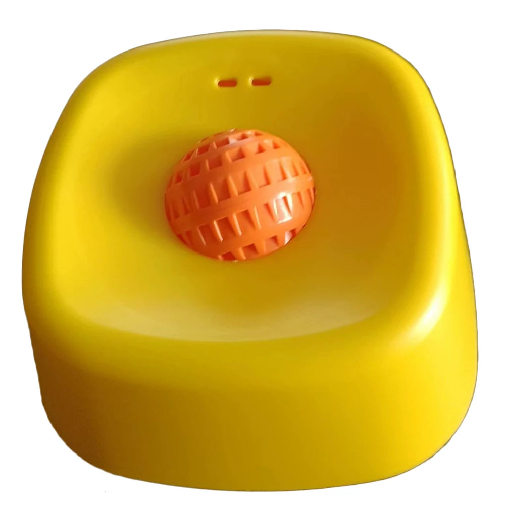 Pet Slow Feeder Bowl—Liquid Slow Dog Bowls: Non-Slip,Ball&Bone Design Slow Feeder for Cats&Dogs (Ideal for Bone Broth & Licking)