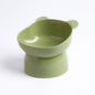 Pet Bowl Large Capacity Cats Bowls Oblique Mouth Cute Cartoon Cat Shape Cat Dog Food Dispenser Pet Feeder Pets Supplies